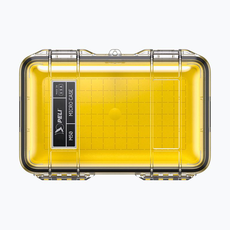 Pojemnik do przechowywania PELI M50 Micro Case clear yellow 3