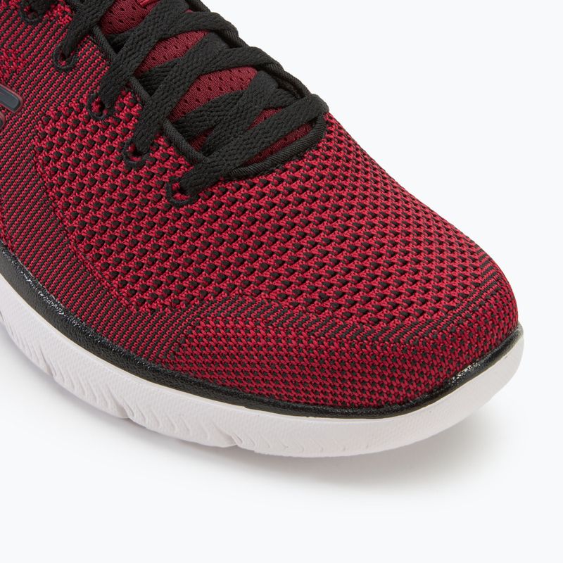 Buty męskie SKECHERS Summits Brisbane red/black 7