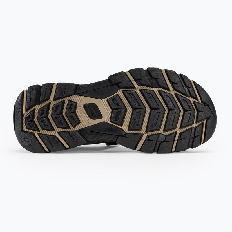 Sandały męskie SKECHERS Tresmen Hirano chocolate 4