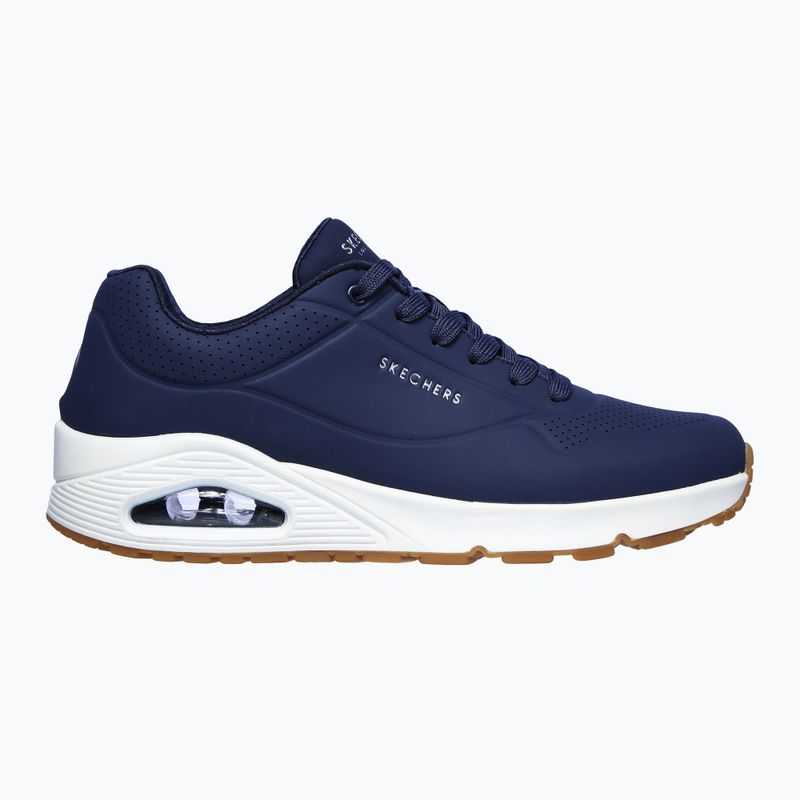 Buty męskie SKECHERS Uno Stand On Air navy/white 9