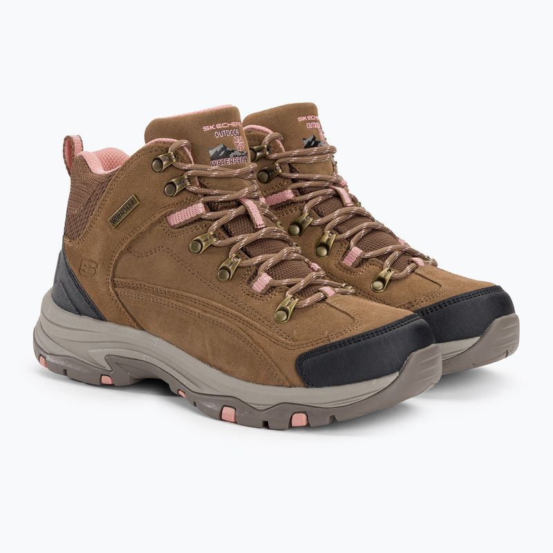 Buty damskie SKECHERS Trego Alpine Trail brown/natural 4