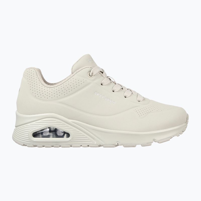 Buty damskie SKECHERS Uno Stand On Air off white 2