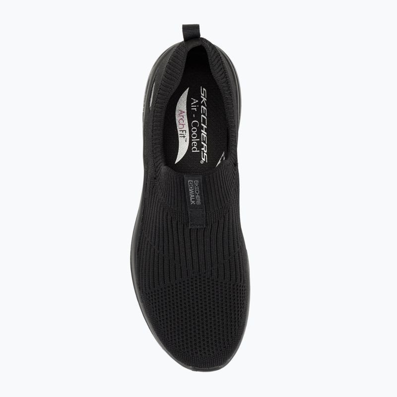 Buty damskie SKECHERS Go Walk Arch Fit Iconic black 6