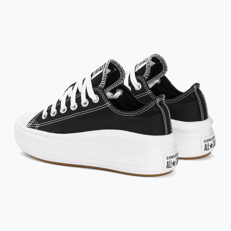 Trampki damskie Converse Chuck Taylor All Star Move Canvas Platform Ox 570256C black/white/white 3