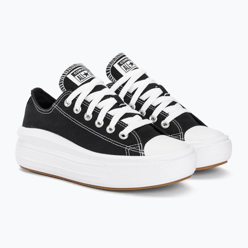 Trampki damskie Converse Chuck Taylor All Star Move Canvas Platform Ox 570256C black/white/white 4