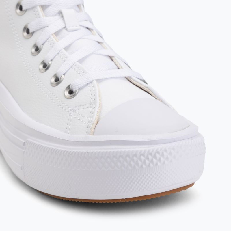 Trampki damskie Converse Chuck Taylor All Star Move Platform Leather white 7