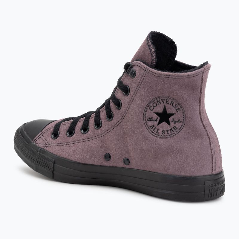 Trampki Converse Chuck Taylor All Star Hi Suede Faux Fur grey/purple 3