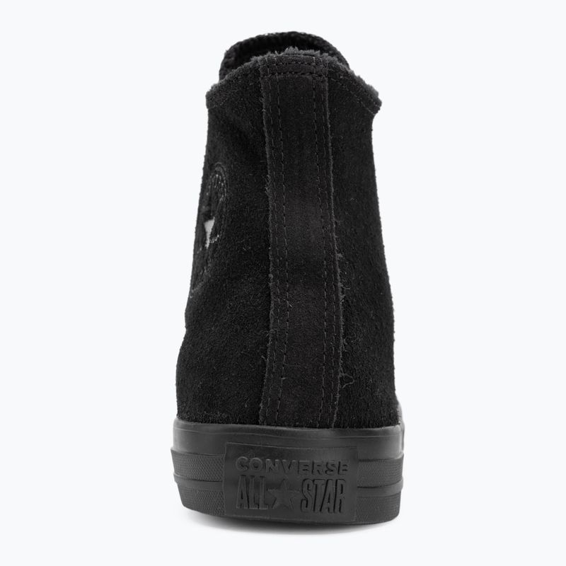 Trampki Converse Chuck Taylor All Star Hi Suede Faux Fur black 6