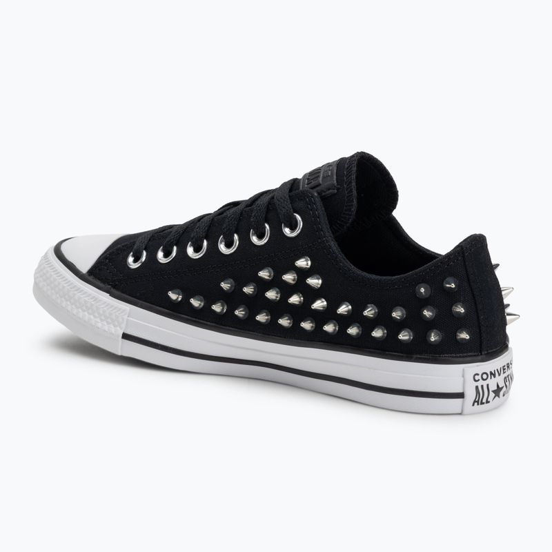 Trampki dziecięce Chuck Taylor All Star Studded black/silve/white 3
