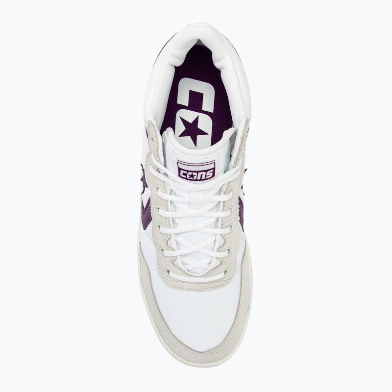 Buty Converse Cons Fastbreak Pro Suede Nylon A08854C white/vaporous gray/purple 5