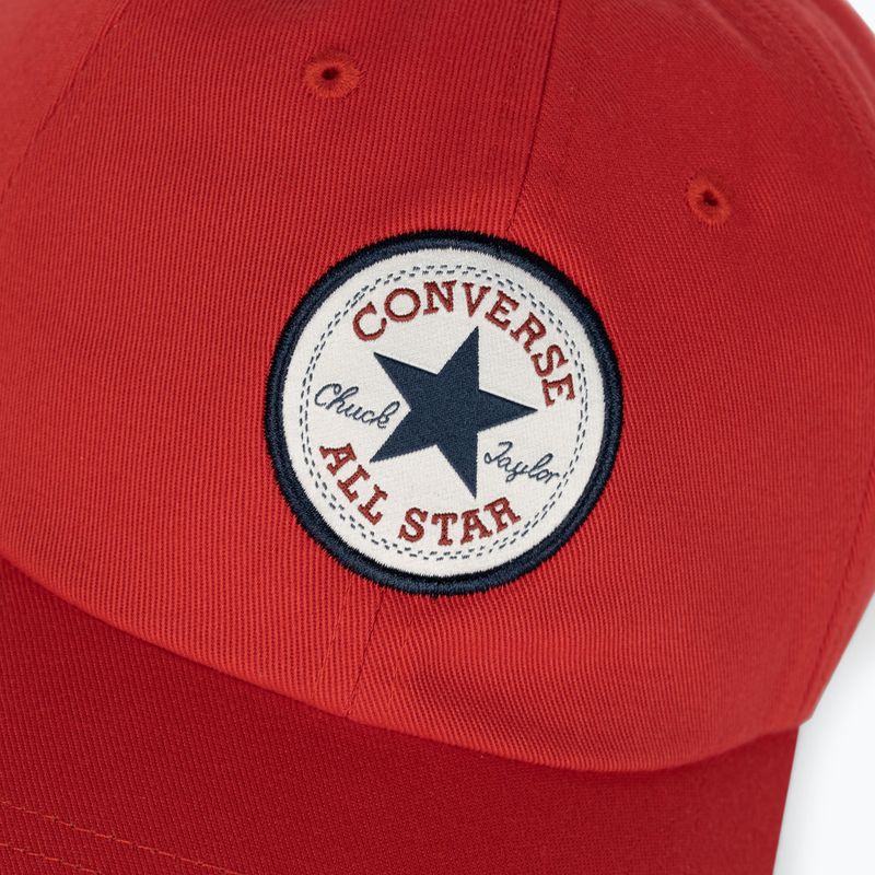 Czapka z daszkiem Converse All Star Patch Baseball 10022134-A49 converse red 4