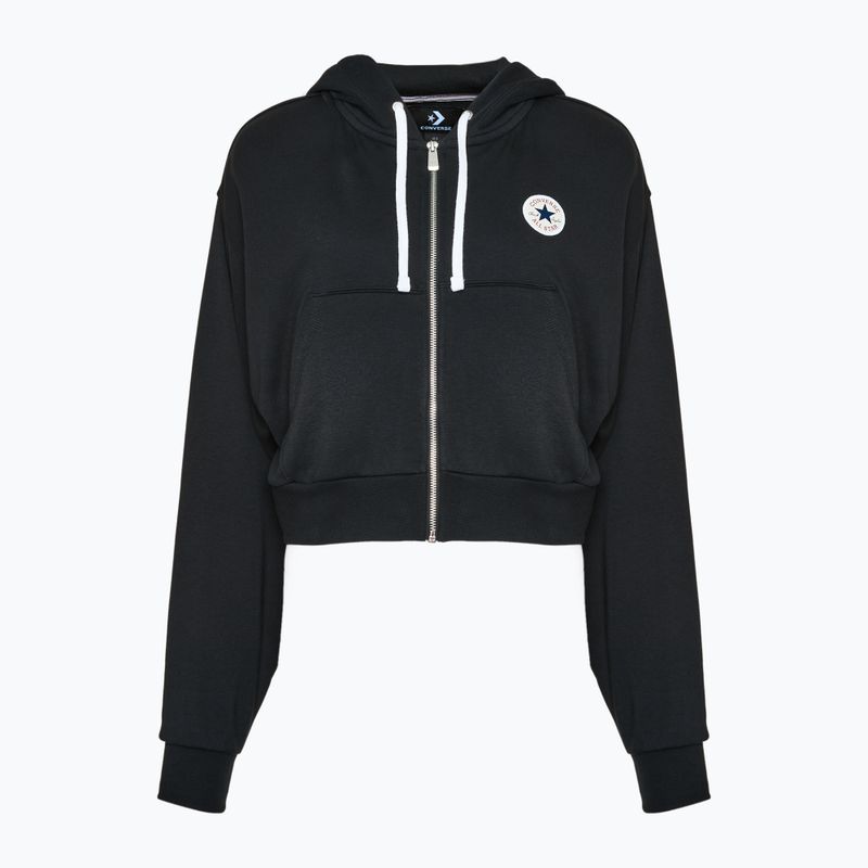 Bluza damska Converse Retro Full-Zip Hoodie converse black