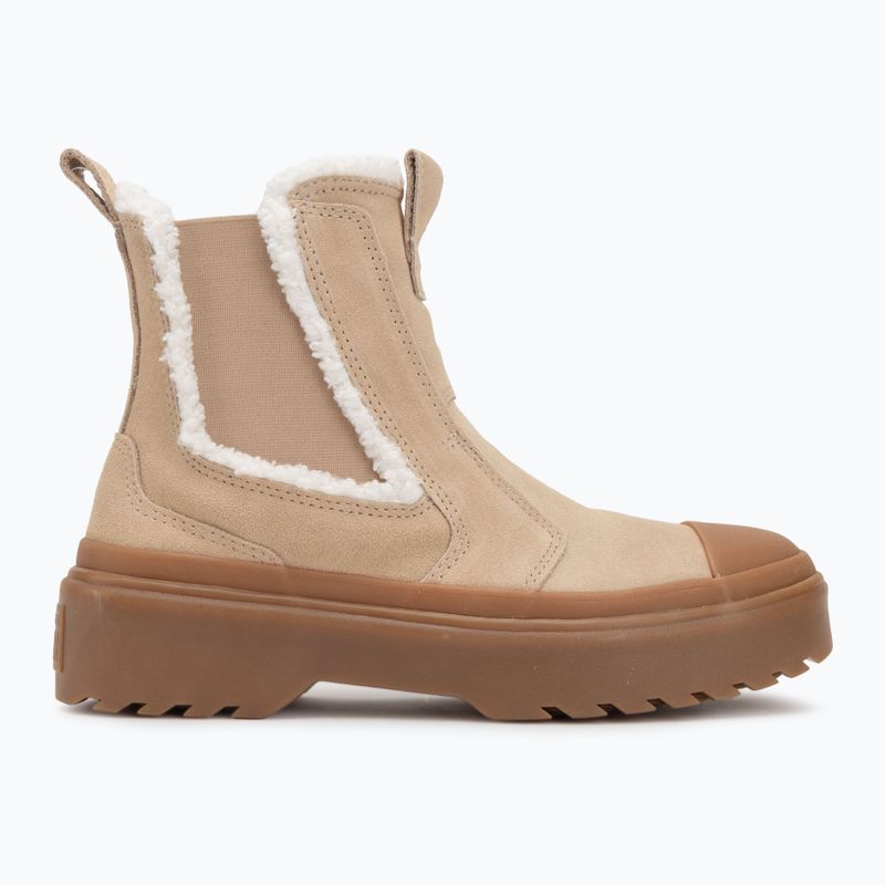 Buty damskie Converse Chuck Taylor All Star Chelsea Lugged Suede warm quarry/egret/gum 2