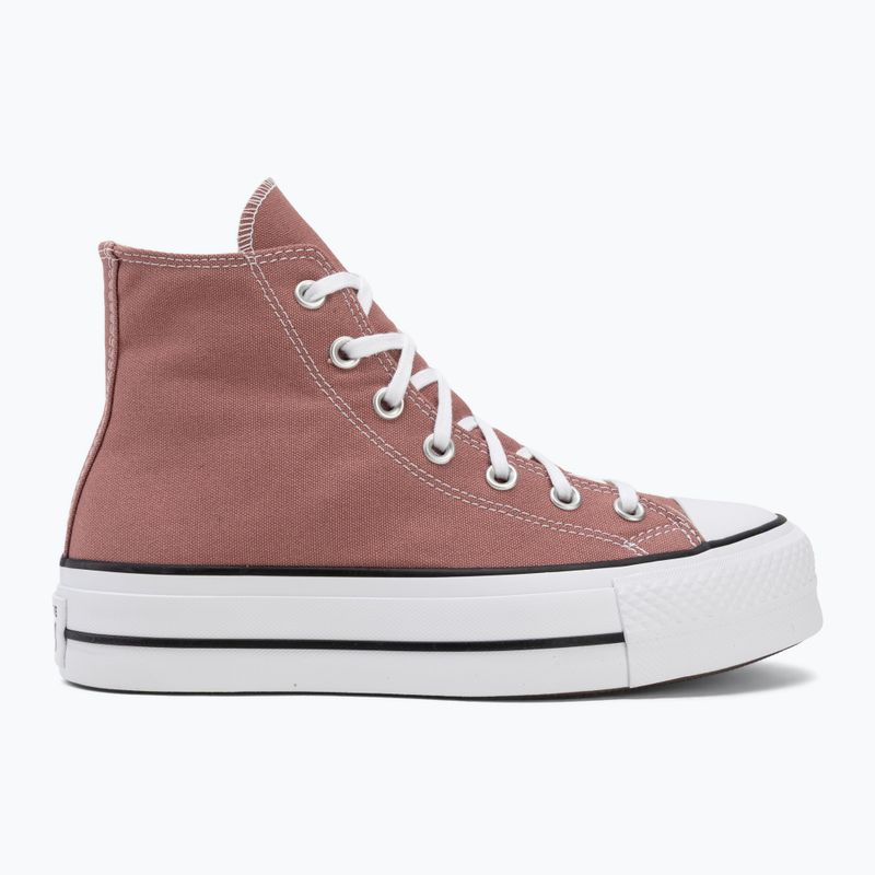 Trampki damskie Converse Chuck Taylor All Star Lift Hi light saddle/natural ivory 2
