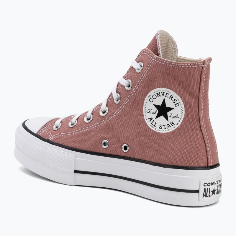 Trampki damskie Converse Chuck Taylor All Star Lift Hi light saddle/natural ivory 3