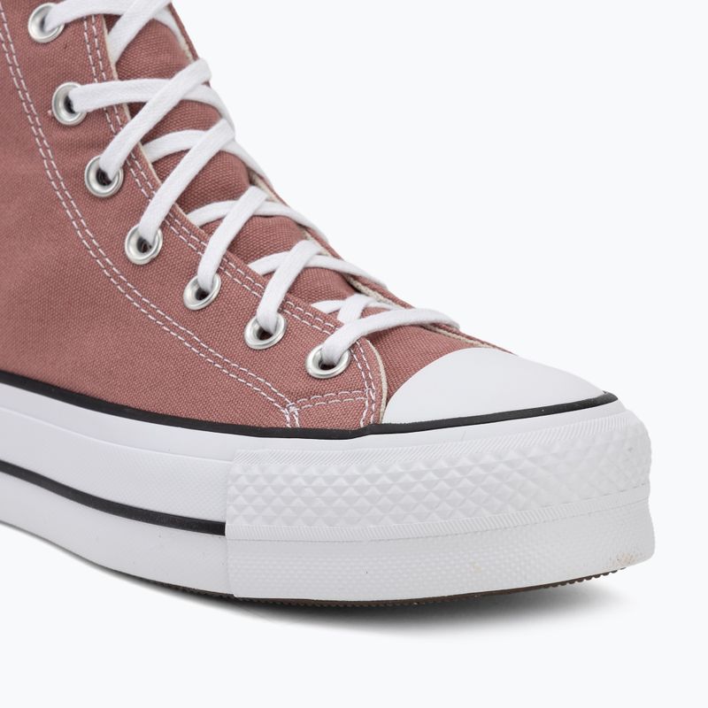 Trampki damskie Converse Chuck Taylor All Star Lift Hi light saddle/natural ivory 7