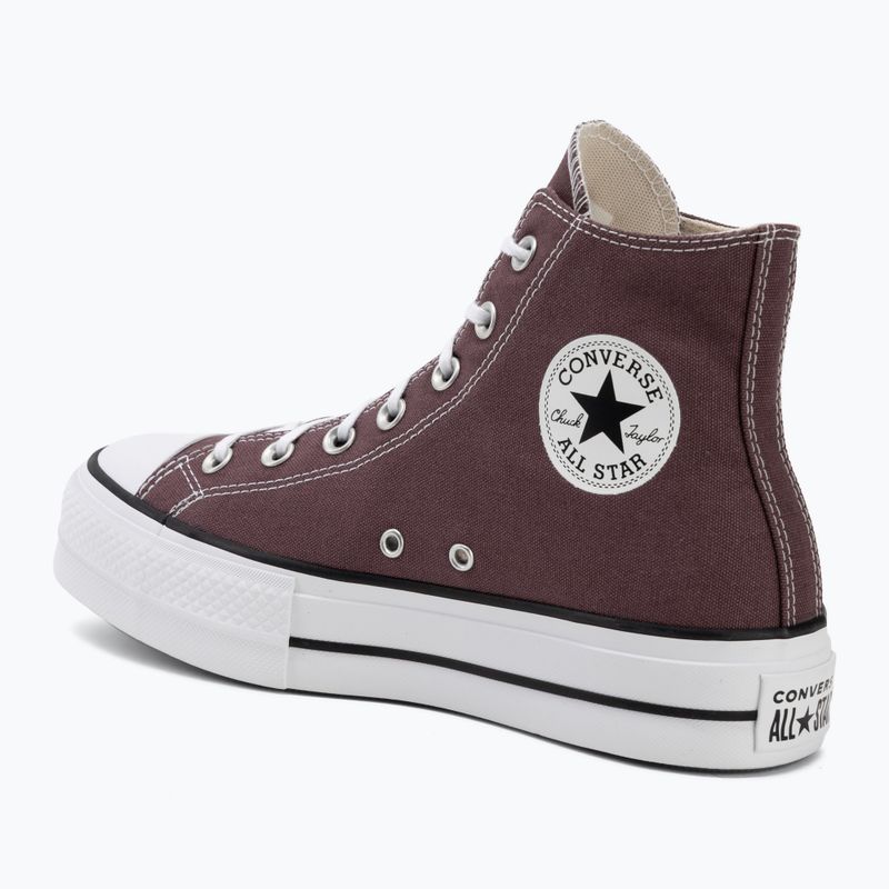 Trampki damskie Converse Chuck Taylor All Star Lift Hi trail mixed/natural ivory 3