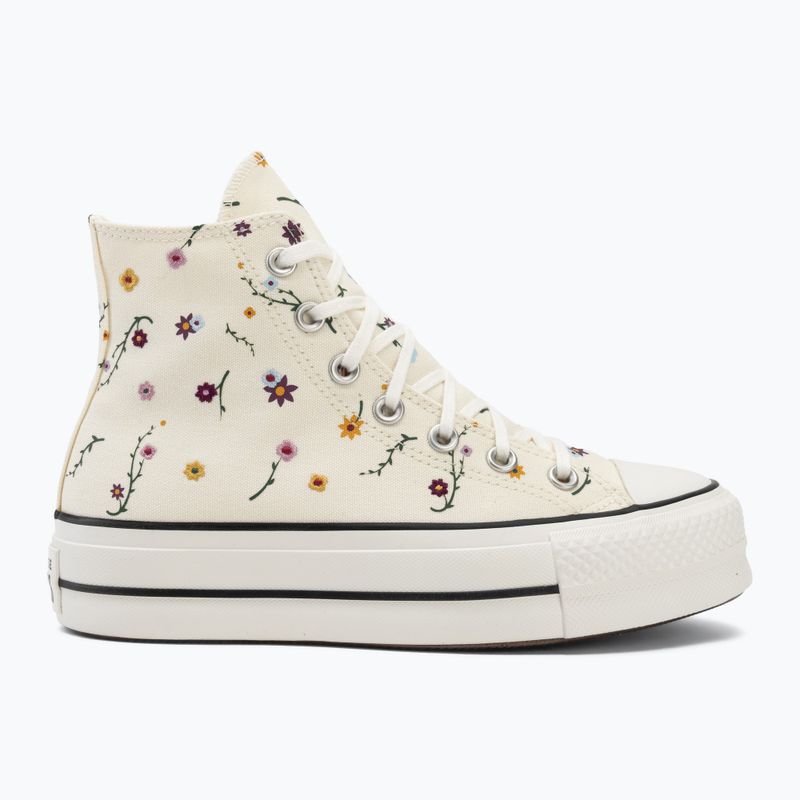 Trampki damskie Converse Chuck Taylor All Star Lift Hi erget/vintage white/black 2