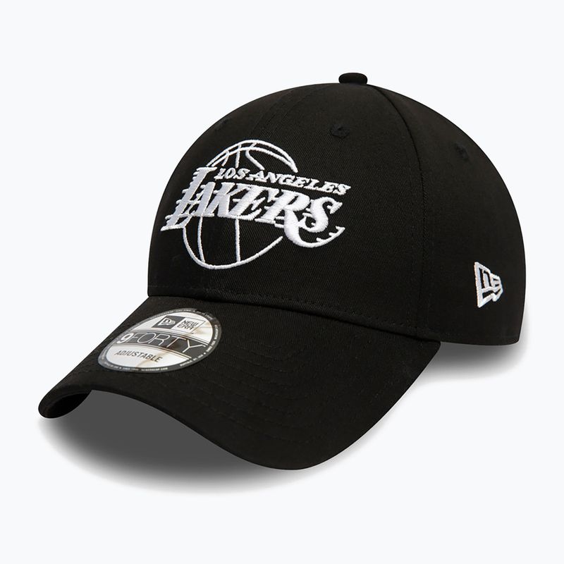 Czapka z daszkiem New Era NBA League Essential 9Forty Los Angeles Lakers black