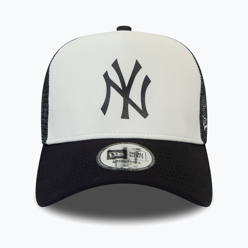 Czapka z daszkiem New Era Team Block Trucker NYY black/white 3