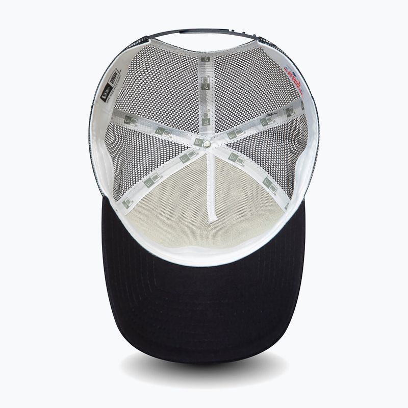 Czapka z daszkiem New Era Team Block Trucker NYY black/white 5