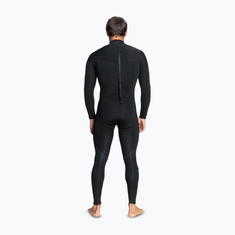Pianka do pływania męska Quiksilver 4/3 mm Everyday Sessions Back Zip black 2