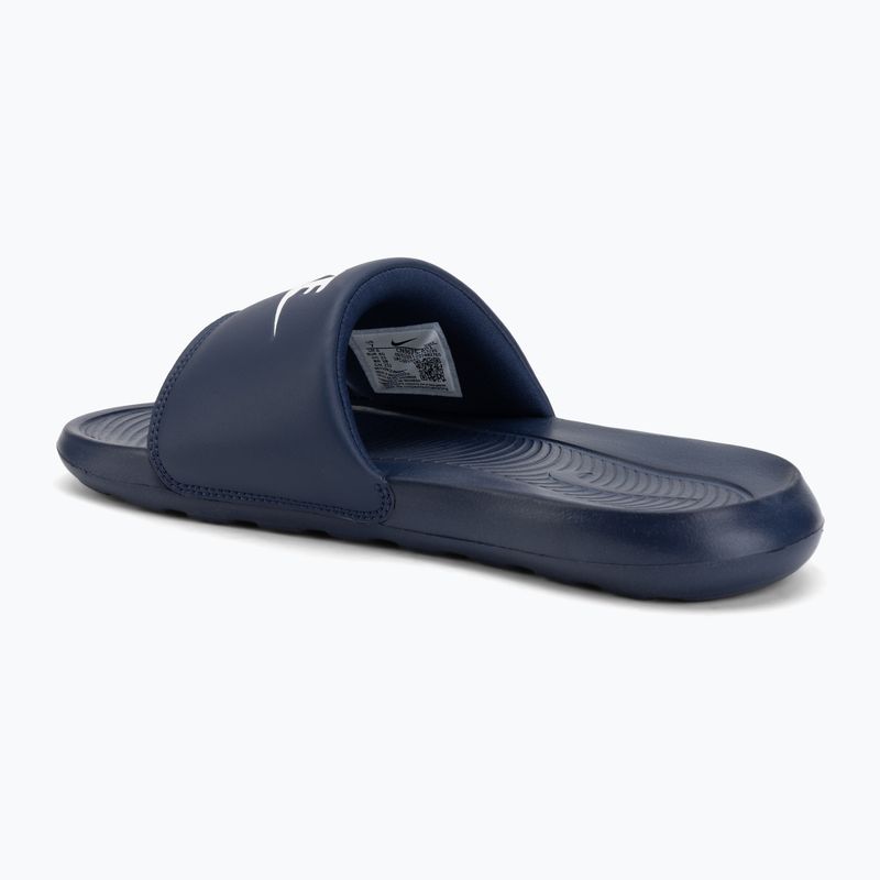 Klapki męskie Nike Victori One Slide midnight navy/midnight navy/white 3