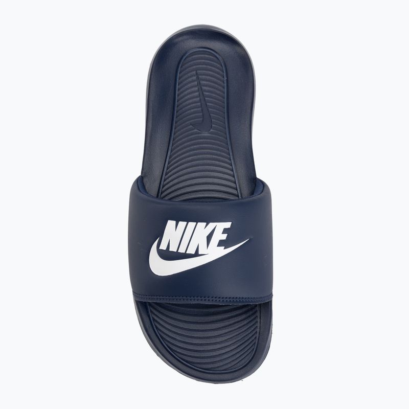 Klapki męskie Nike Victori One Slide midnight navy/midnight navy/white 5