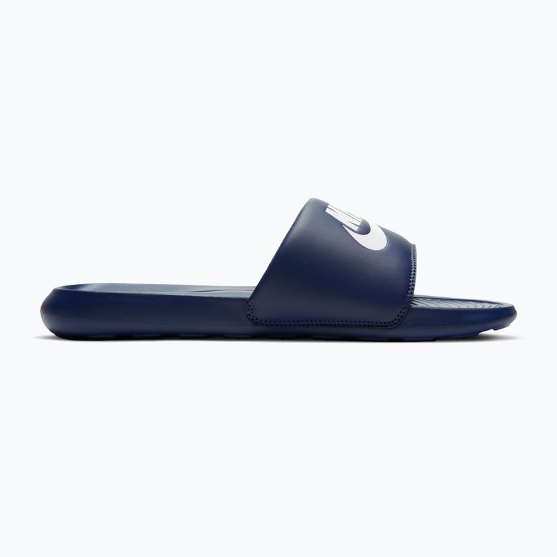 Klapki męskie Nike Victori One Slide midnight navy/midnight navy/white