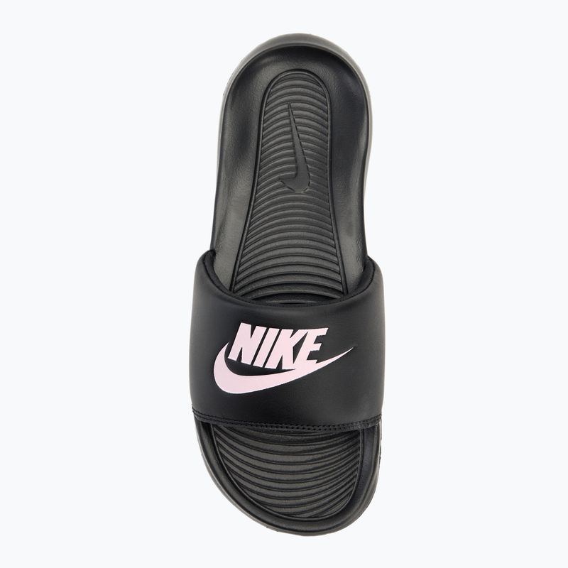 Klapki damskie Nike Victori One Slide black/black/violet 5