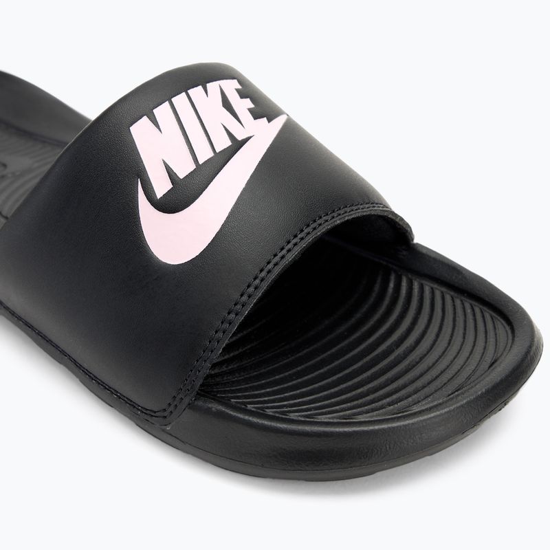 Klapki damskie Nike Victori One Slide black/black/violet 7