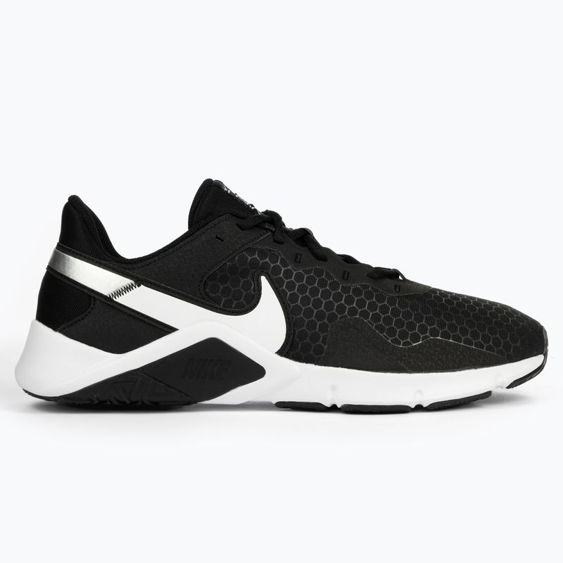 Buty treningowe męskie Nike Legend Essential 2 black/white metallic silver 2