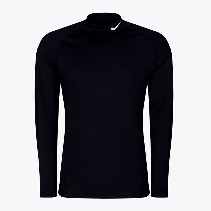 Longsleeve męski Nike Pro Warm Mock black/white