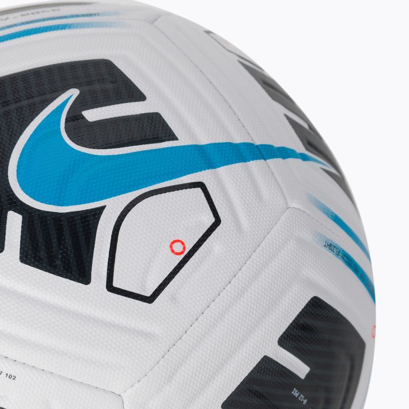 Piłka do piłki nożnej Nike Academy Team white/black/light blue fury rozmiar 5 3