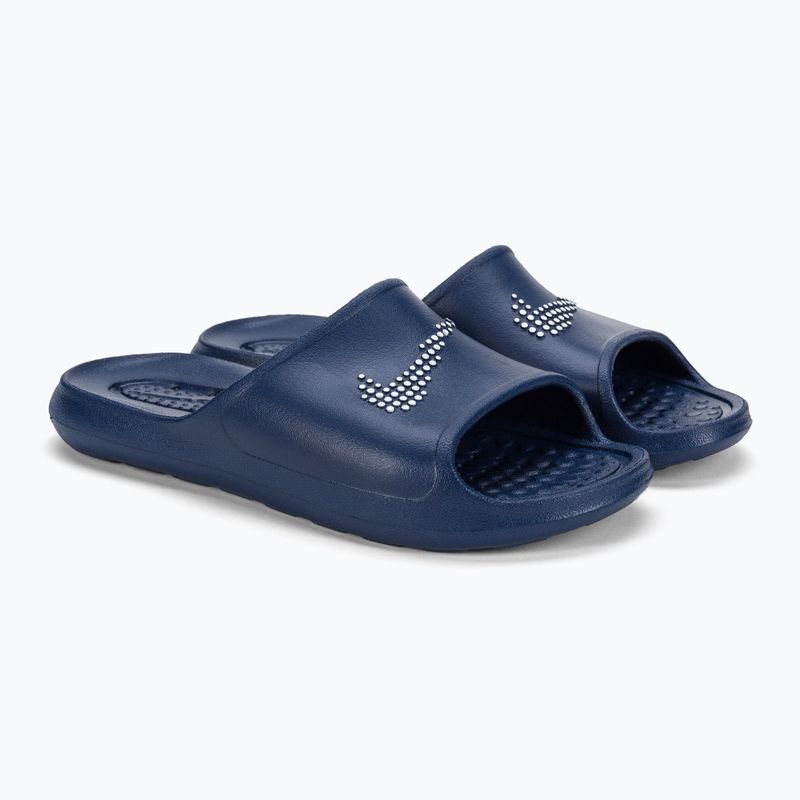 Klapki męskie Nike Victori One Shower Slide midnight navy/white 5