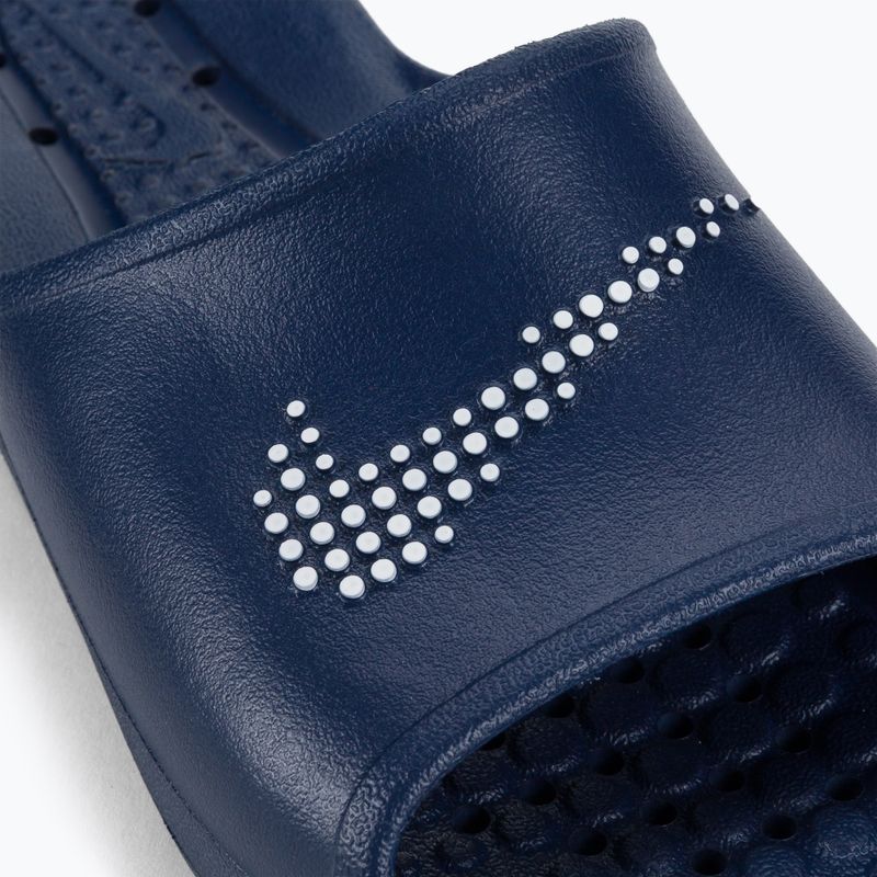 Klapki męskie Nike Victori One Shower Slide midnight navy/white 7