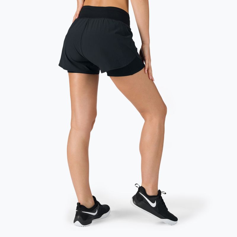Spodenki damskie Nike Eclipse black/reflective silv 3
