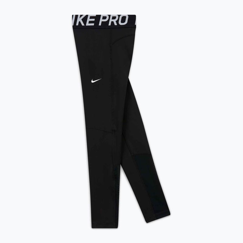 Legginsy dziecięce Nike Pro Dri-FIT black/white 7