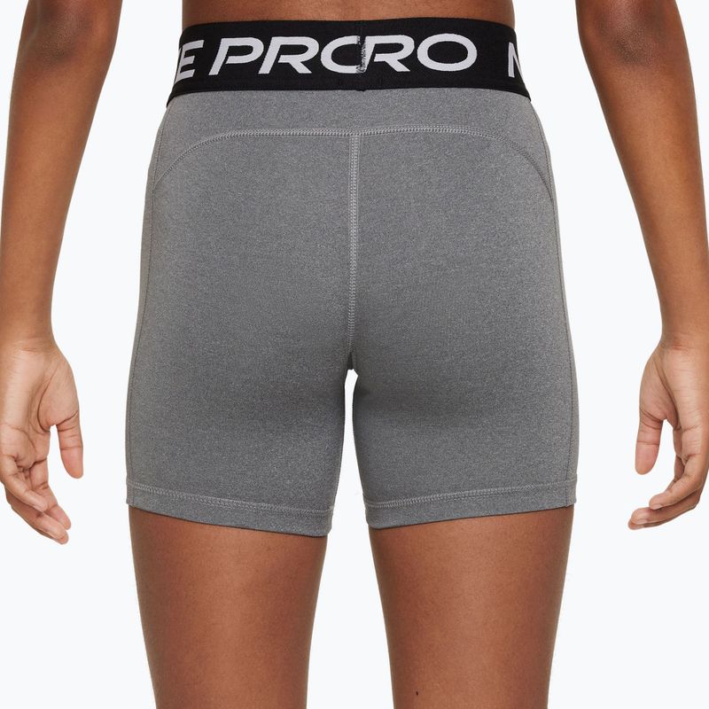 Spodenki dziecięce Nike Pro carbon heather/white 4