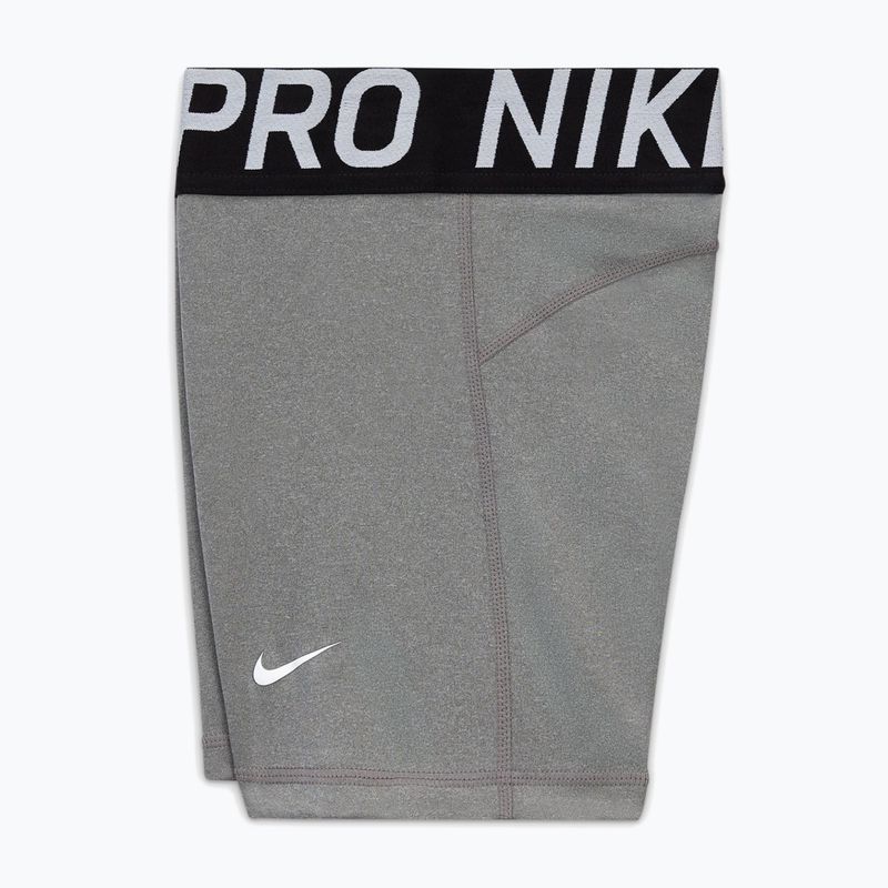 Spodenki dziecięce Nike Pro carbon heather/white 7