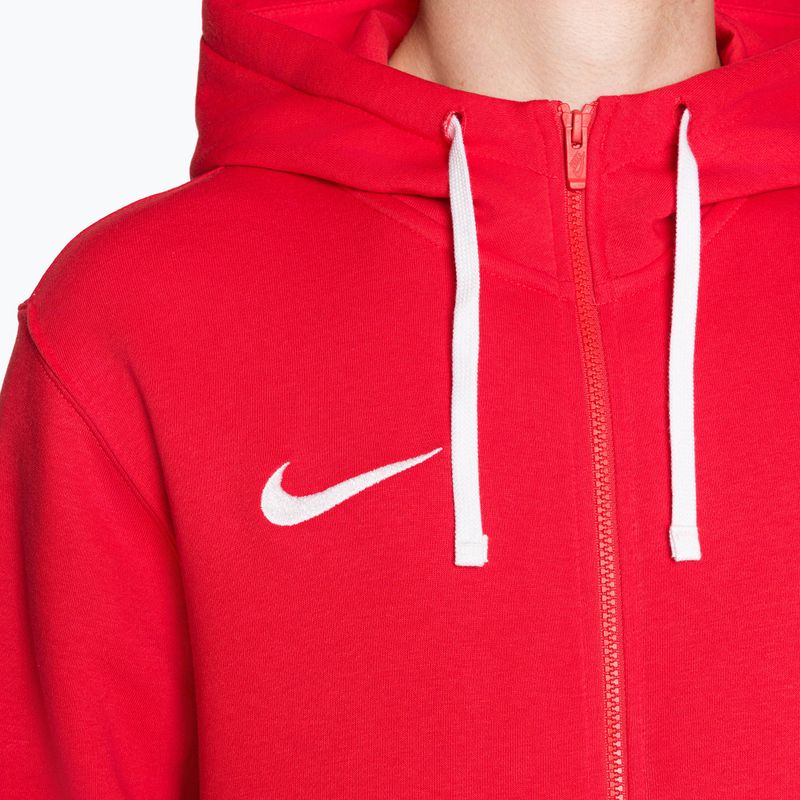 Bluza męska Nike Park 20 Full Zip Hoodie university red/white/white 3