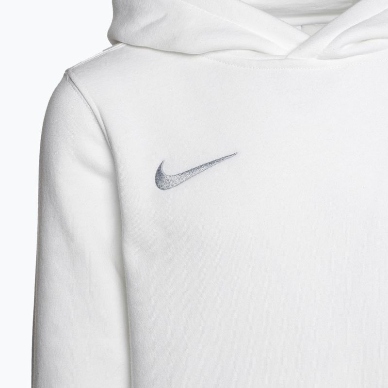 Bluza dziecięca Nike Park 20 Hoodie white/wolf grey 3
