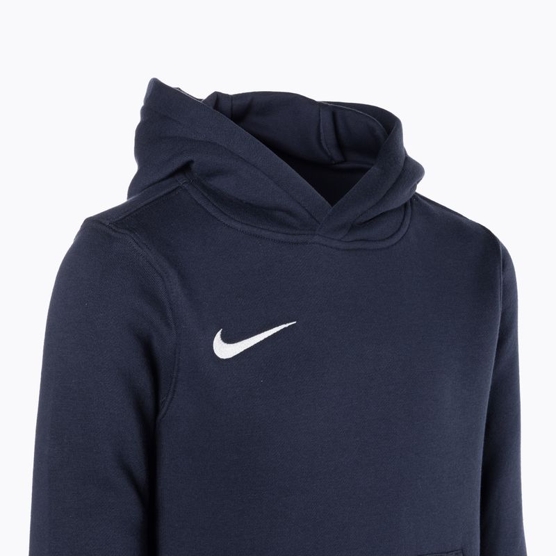 Bluza dziecięca Nike Park 20 Hoodie obsidian/white 3