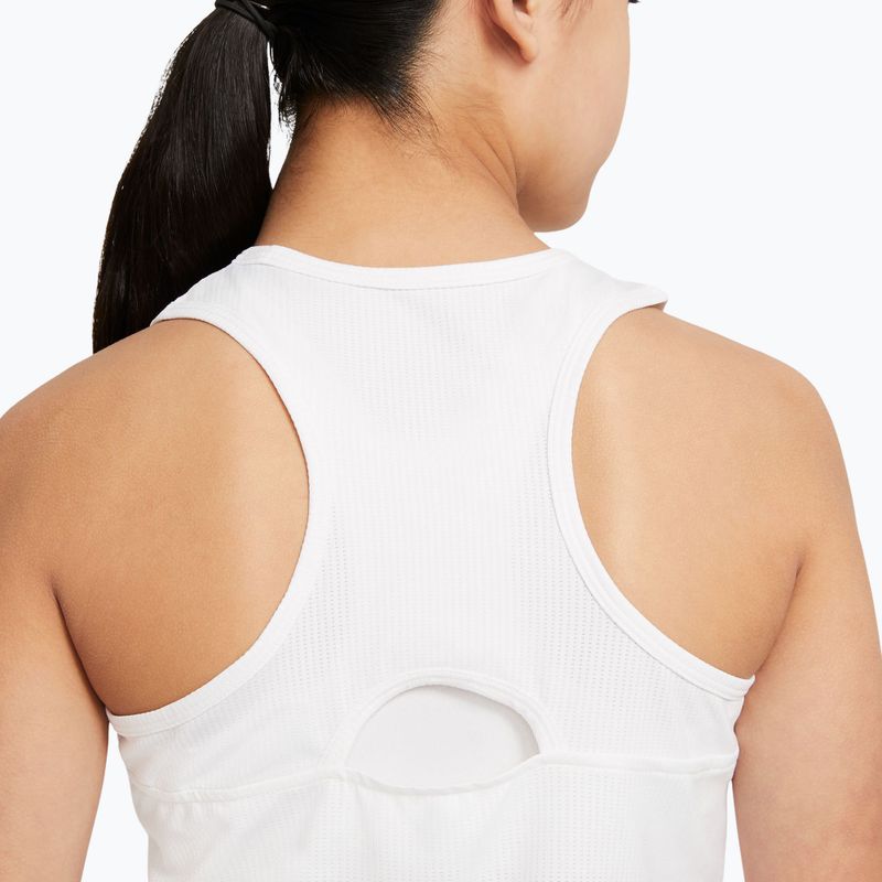 Koszulka tenisowa dziecięca Nike Victory Dri-Fit Tank Jr white/white/black 5