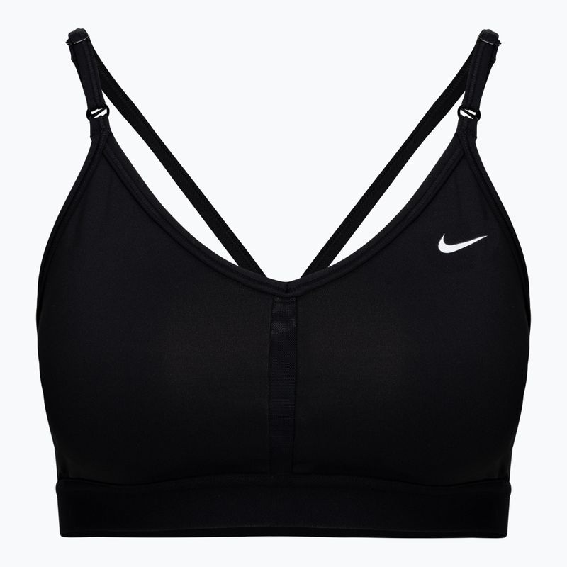 Biustonosz treningowy Nike Dri-Fit Indy black/white