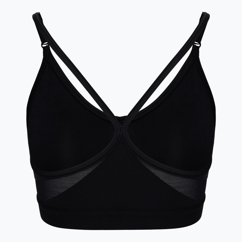 Biustonosz treningowy Nike Dri-Fit Indy black/white 2