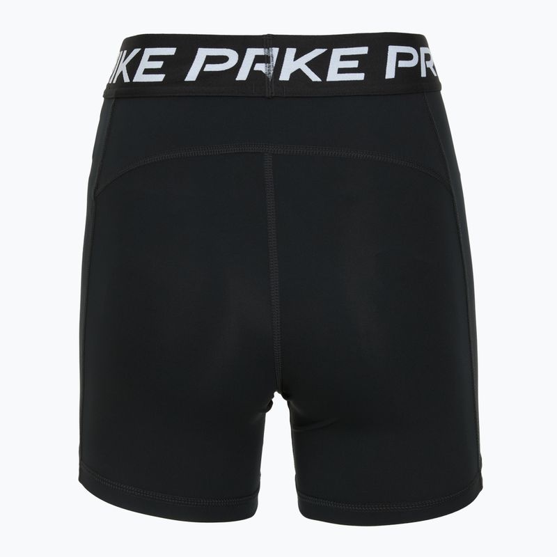 Spodenki treningowe damskie Nike Pro 365 5" black/white 8