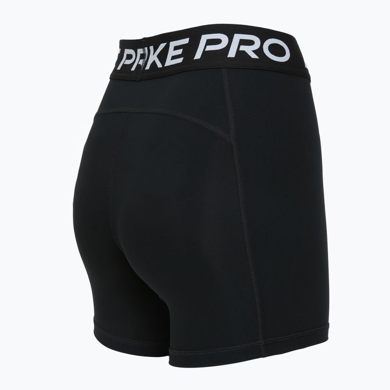 Spodenki treningowe damskie Nike Pro 365 5" black/white 10