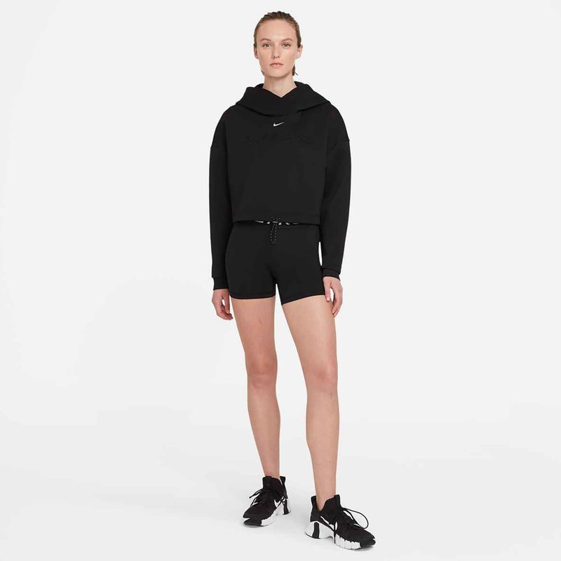 Spodenki treningowe damskie Nike Pro 365 5" black/white 2