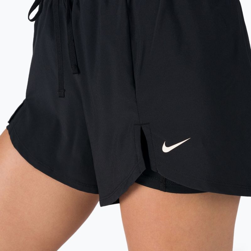 Spodenki damskie Nike Flex Essential 2 in 1 black/white 4